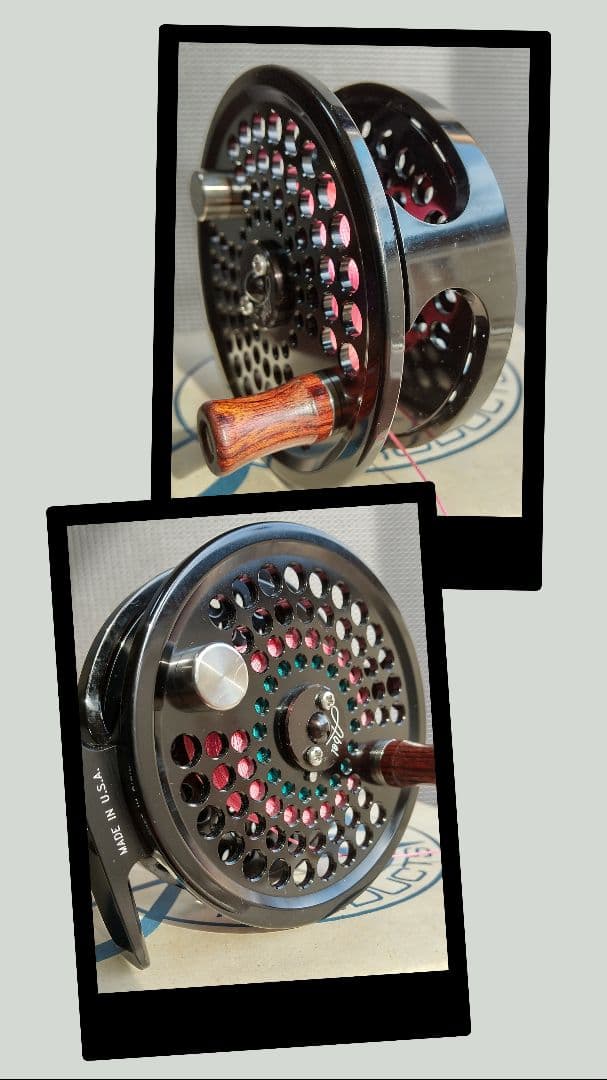 【新品同様】『Ａbel / TR-3 』fly reel [BLACK]