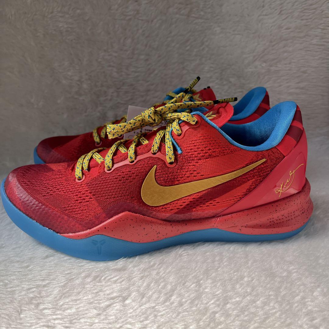 コービー8プロトロ　イヤーオブザホース　赤　バッシュ kobe8 25cm