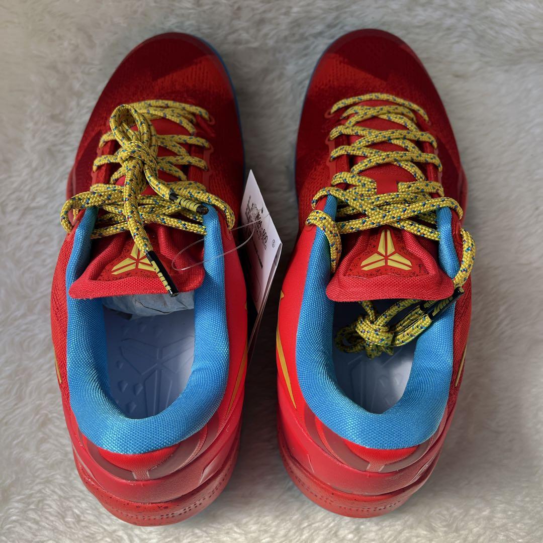 コービー8プロトロ　イヤーオブザホース　赤　バッシュ kobe8 25cm