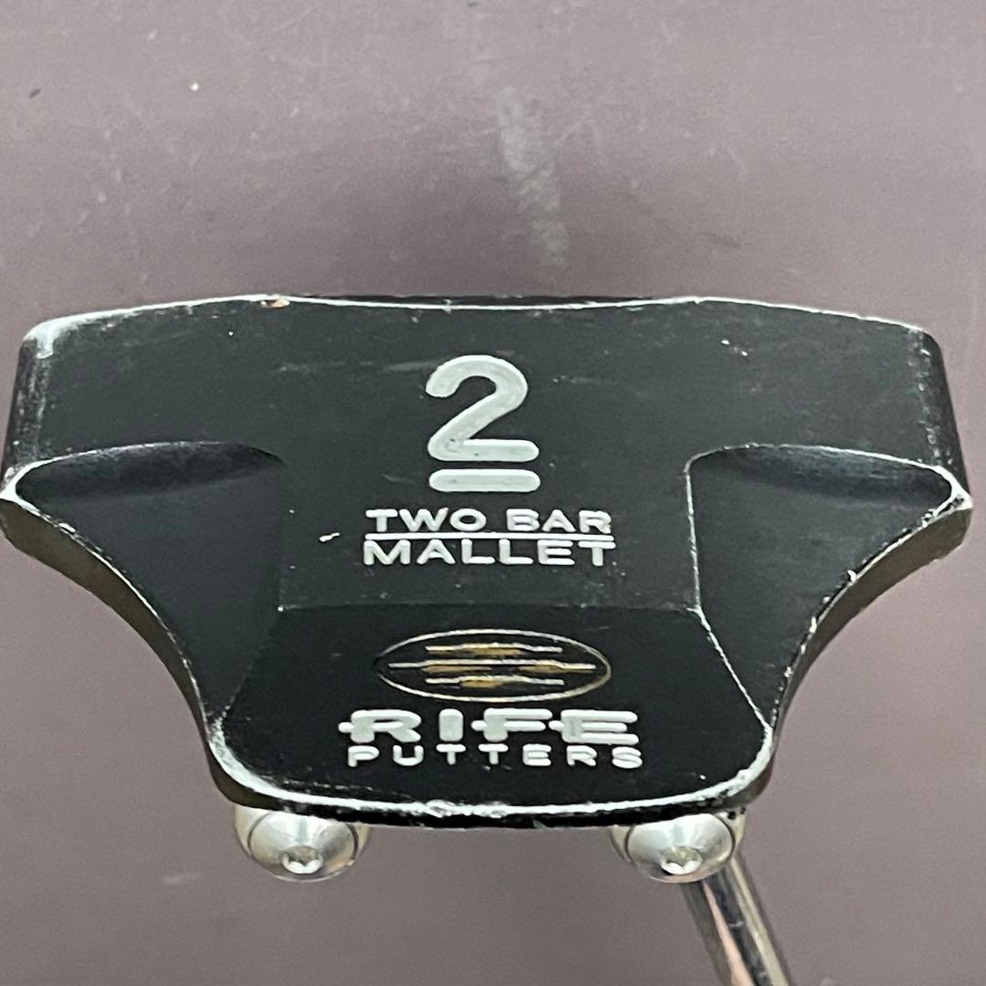 RIFE Two Bar Mallet パター 2番　新品グリップ