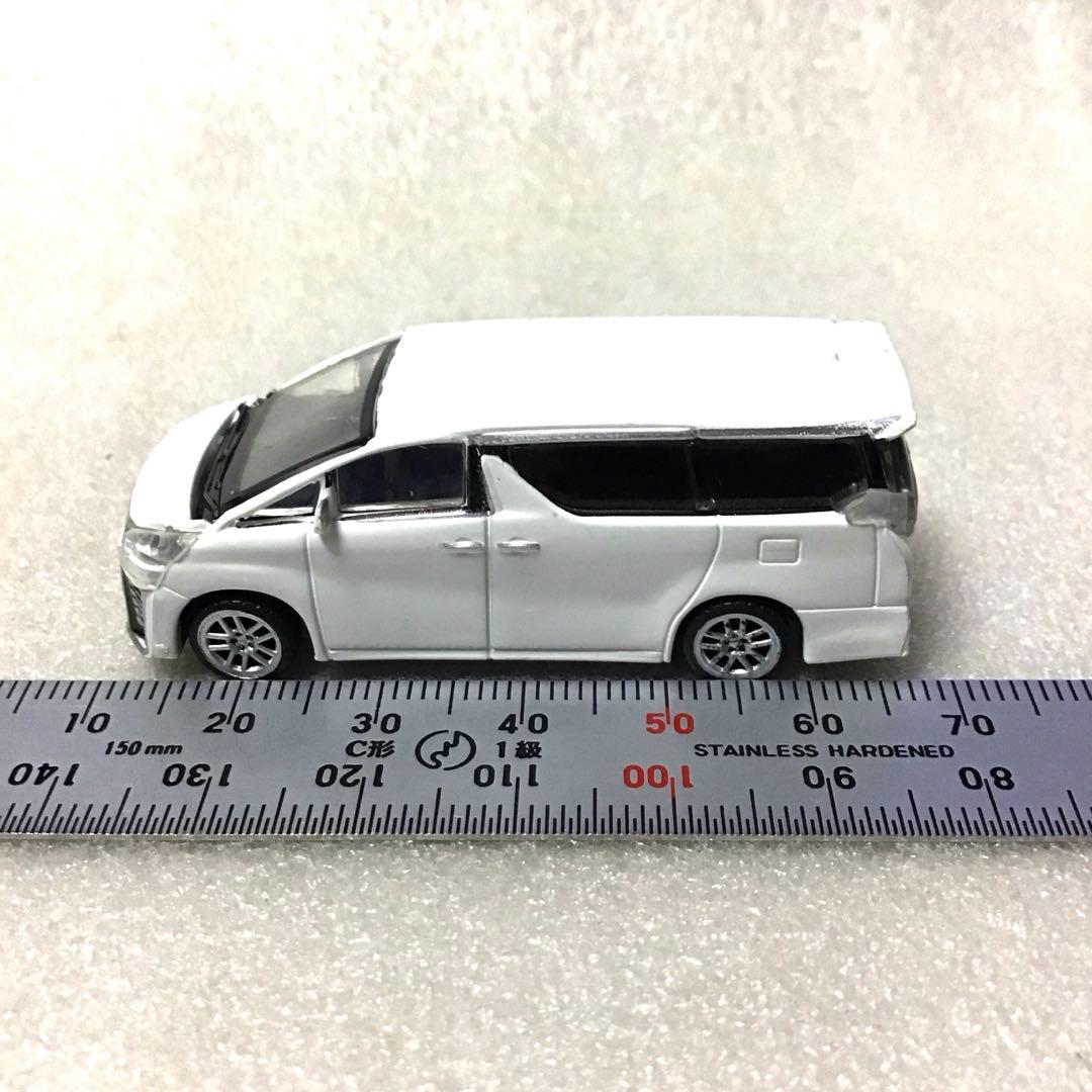のり～様 リクエスト確認用　 トヨタ　ヴェルファイア　ミニカー　　ホワイト
