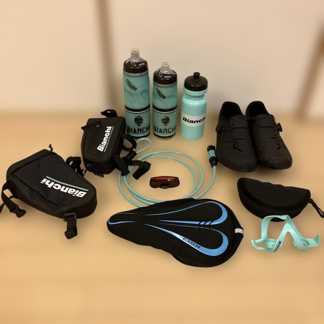 bianchi aria2020モデル　チェレステ　小物付き　引き取り値引きあり