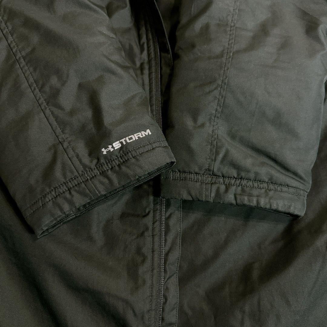 【希少サイズ】UNDER ARMOUR XL ブラック ベンチコート 中綿コート
