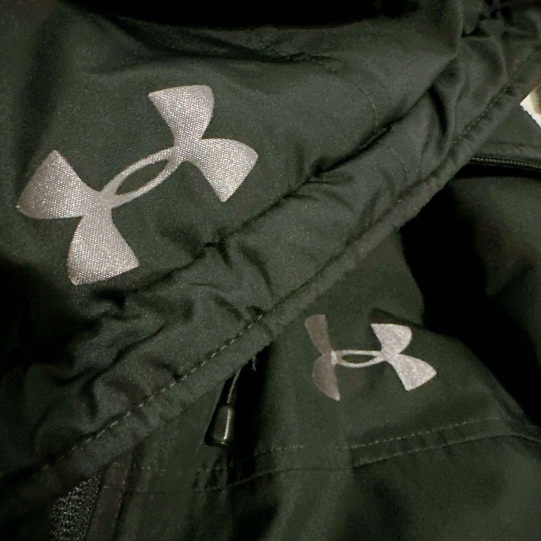【希少サイズ】UNDER ARMOUR XL ブラック ベンチコート 中綿コート