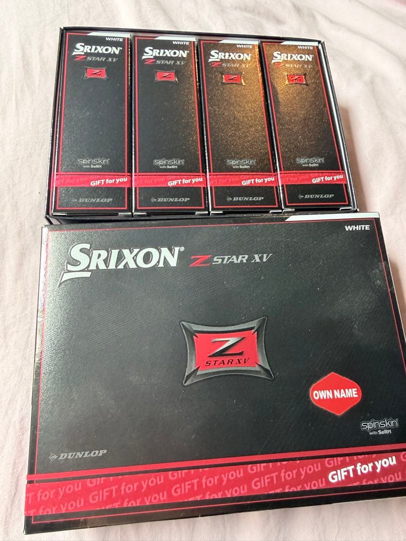 ゴルフボール　スリクソン　z スターxv 新品　2箱