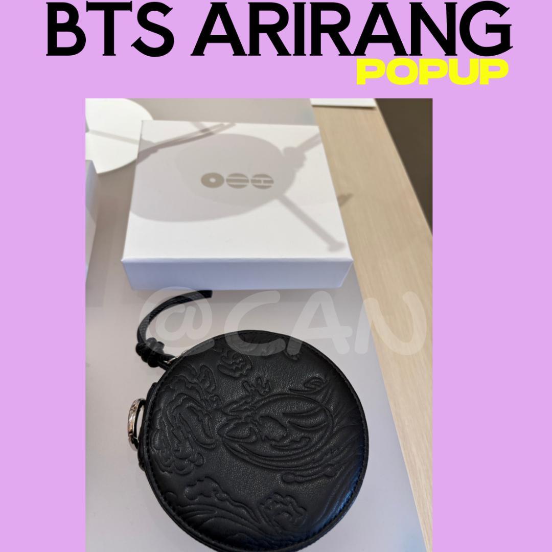 BTS カードホルダー　黒　アリラン　POPUP バンタン　B073