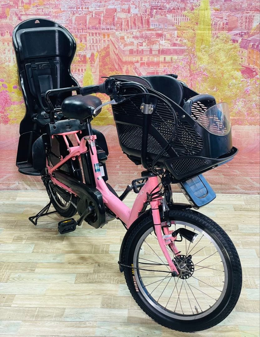 ZK3662 電動自転車 ヤマハ パスキス 子供乗せ 20インチ 送料無料