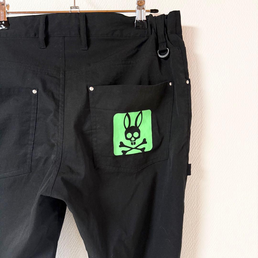 【超美品✨】Psycho Bunny サイコバニー　黒パンツ ゴルフウェア　Ｌ