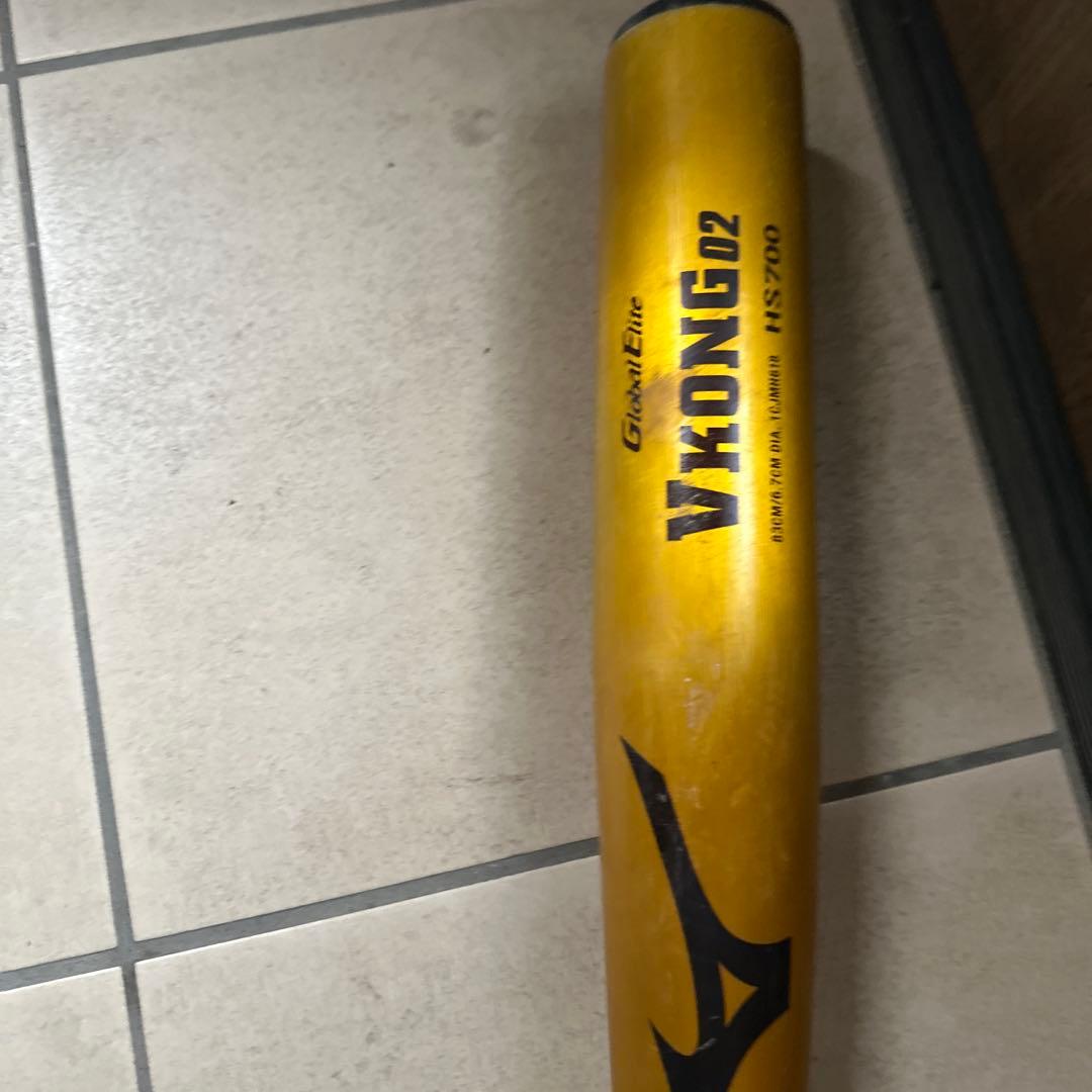 s*♡様 Mizuno V-KONG 02 硬式バット ゴールド