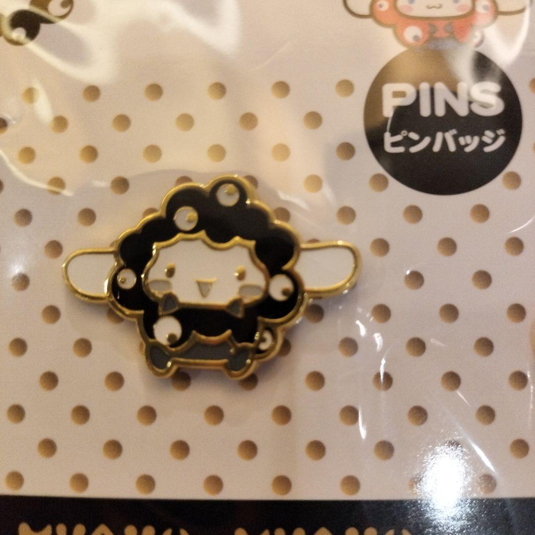【新品】サンリオミャクミャクモノクロ ピンバッジ コンプリート