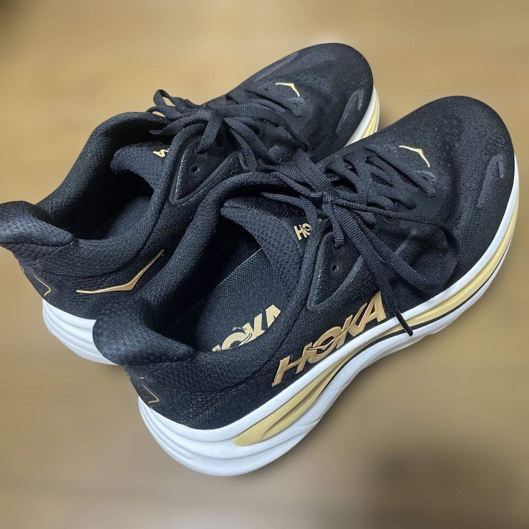 ホカ HOKA 【虎視眈々】クリフトン 10 ワイド レディース 24cm