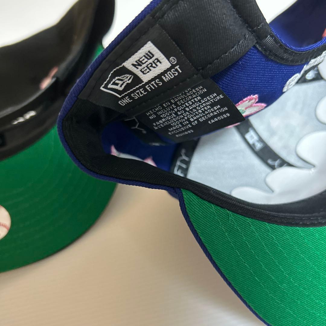 New Era 9FIFTY 黒・青　Dodgers キャップ　ドジャース