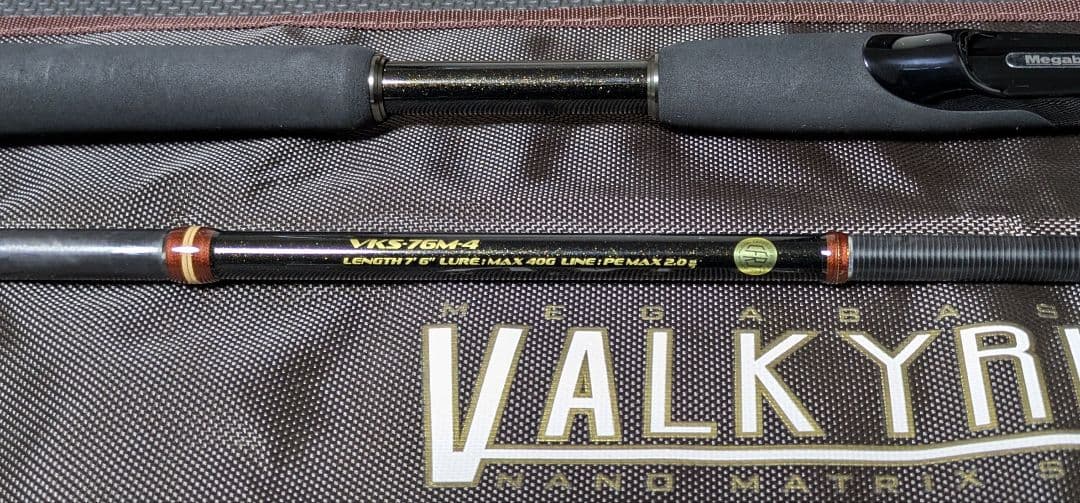 【美品】Megabass　ヴァルキリー　VKS-76M-4