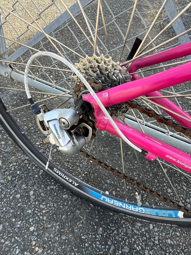 未整備　louis garneau サイズ420 ロードバイク