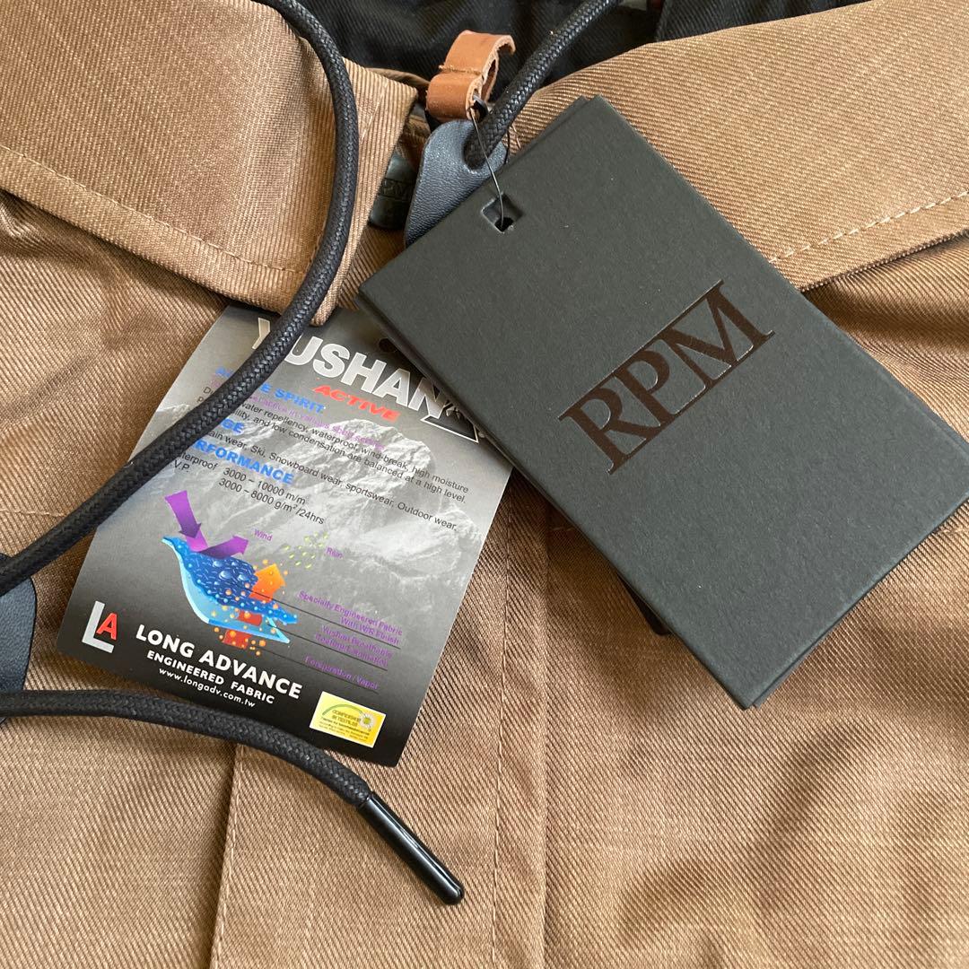 【新品】RPM 防水ジャケット ブラウン ウェア上着　スノーボード