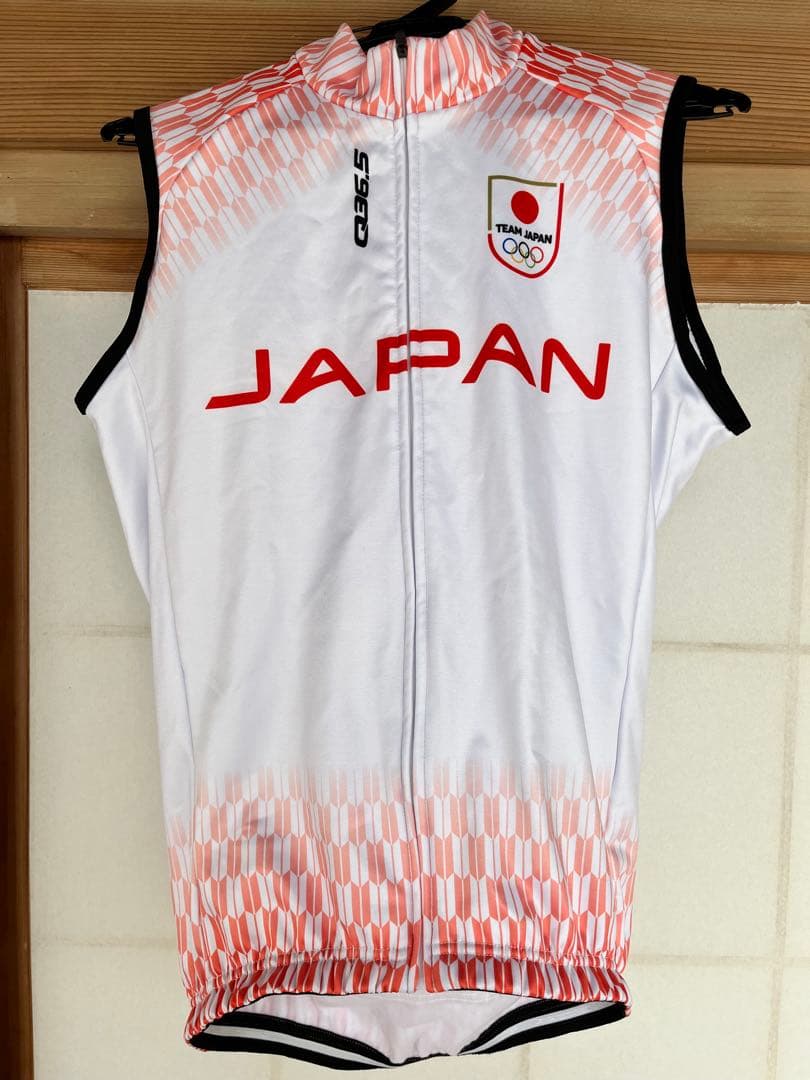 激レア品　TEAM JAPAN サイクルジャージ ビブショーツ　ベストセット