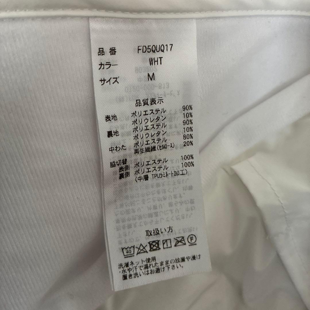 【新品】フィドラFIDRA ゴルフ中綿ワンピース フーディ ベスト ホワイト M