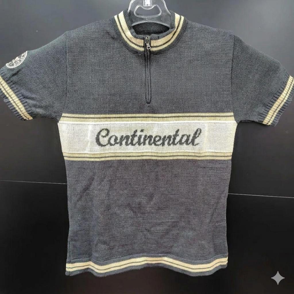 大幅値引き！Continental レトロウールジャージ (長袖インナー付き)