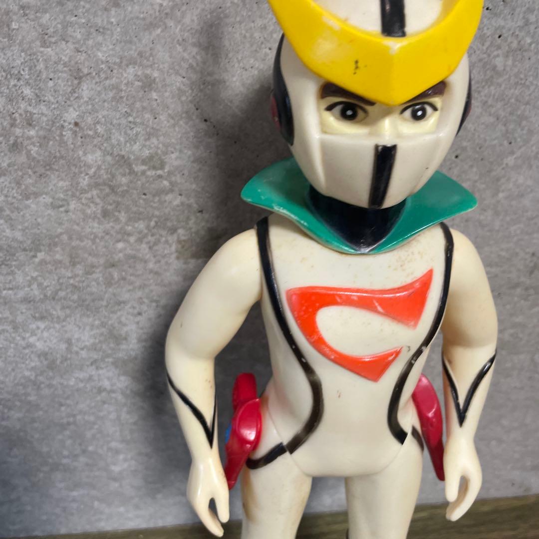 当時物　新造人間キャシャーン　ソフビ　タツノコプロ