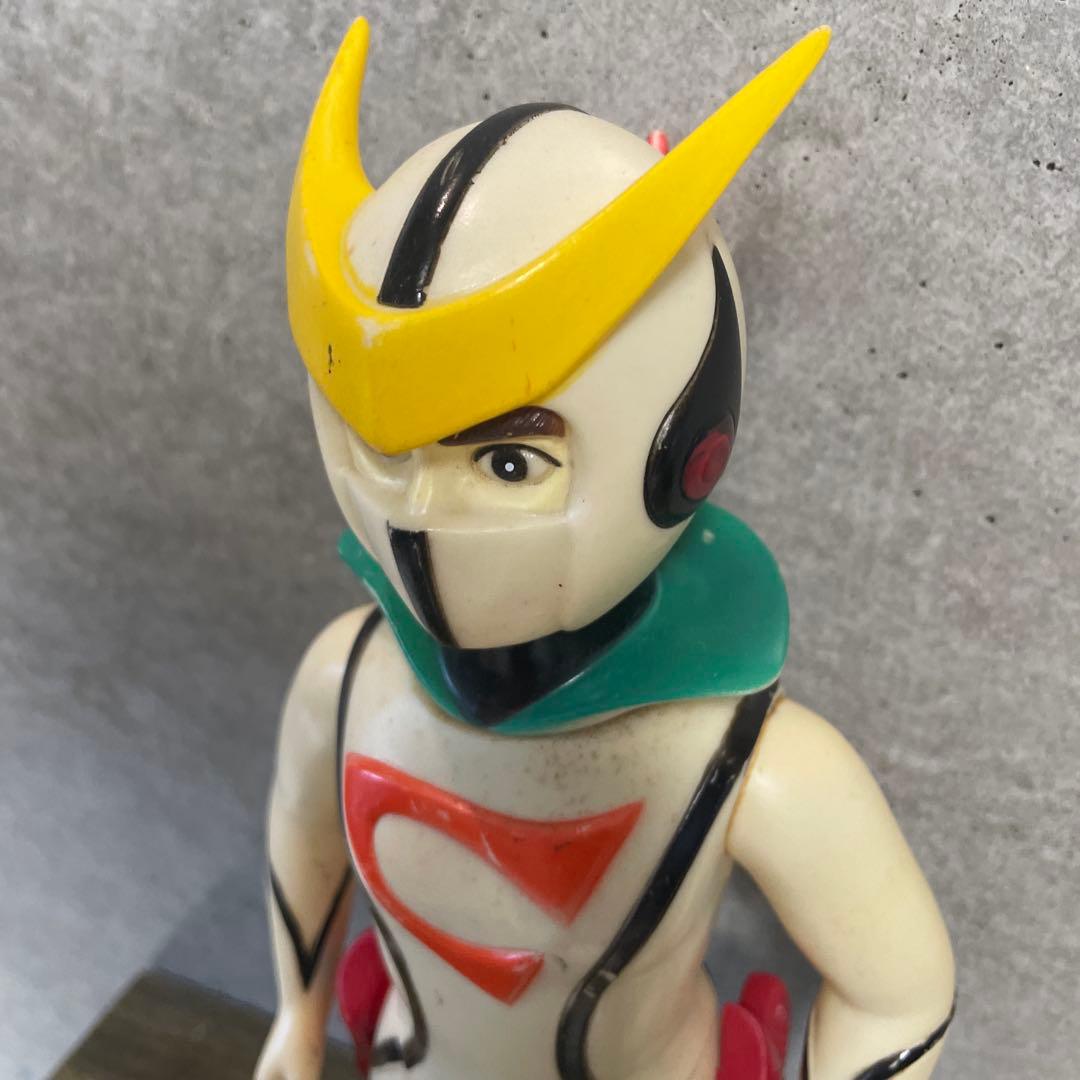 当時物　新造人間キャシャーン　ソフビ　タツノコプロ