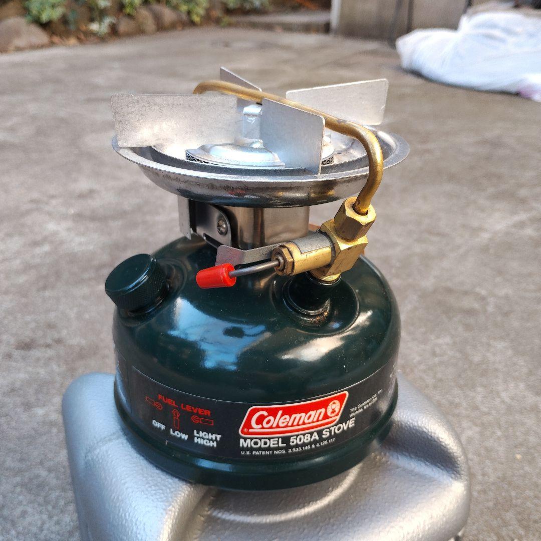 【未使用保管品】Coleman MODEL 508A シングルバーナーコンロ