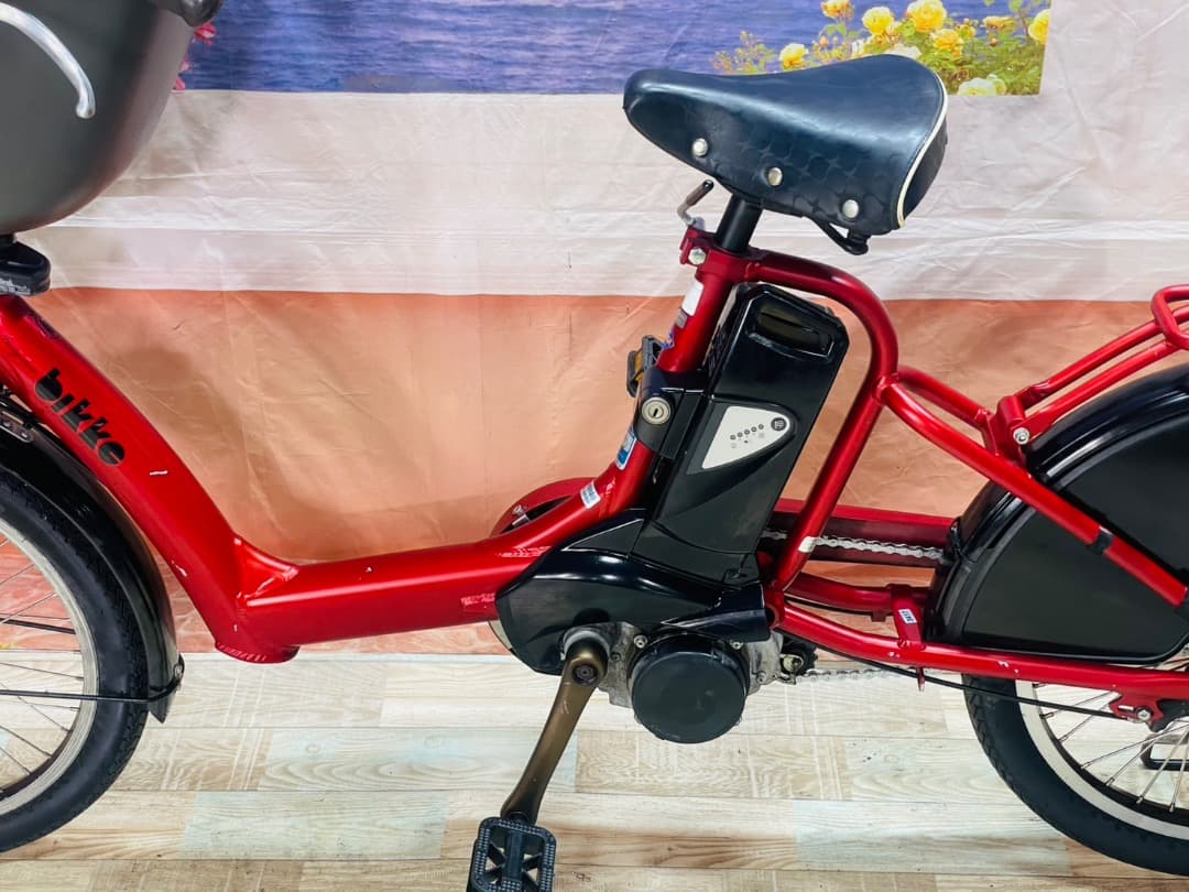 【限定価格】BIKKE ビッケ13AH⭐️ブリヂストン子供乗せ電動自転Y3417