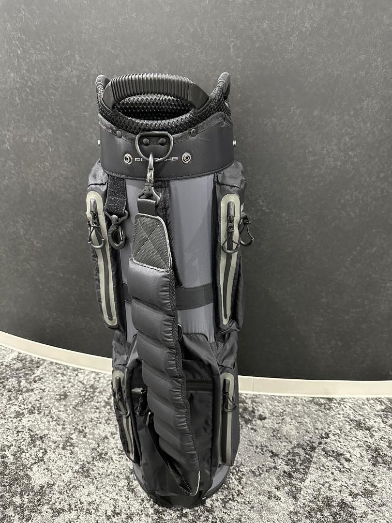 【新品未使用】Porshe ポルシェ　キャディバック　黒