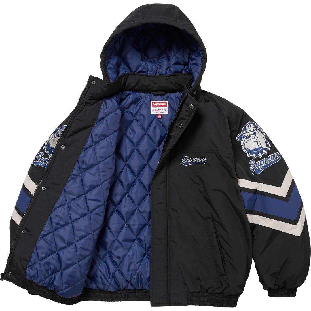 ウェア Supreme x Mitchell & Ness NCAA Hooded