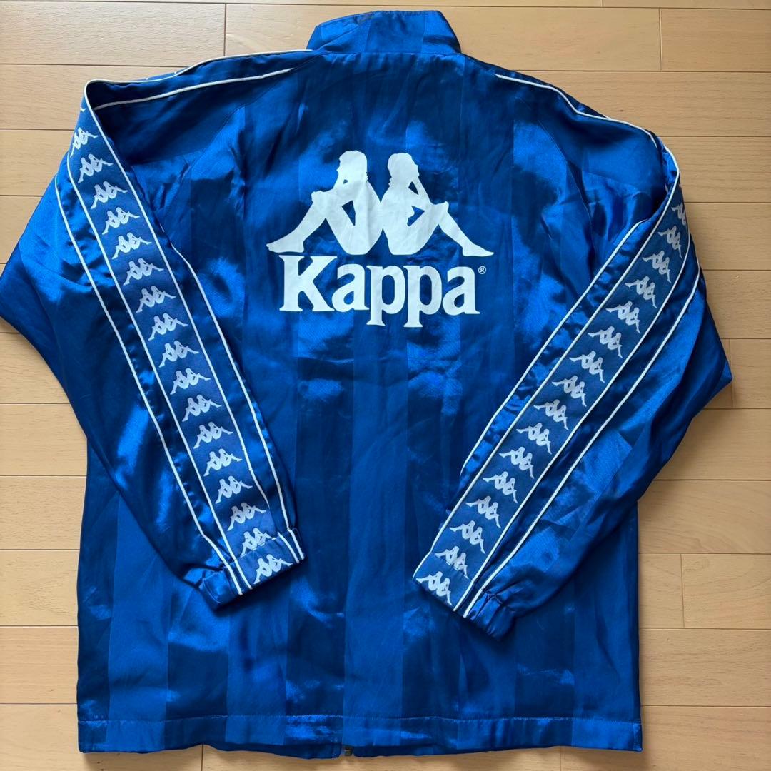 美品 Kappa カッパ イタリア代表 トラックジャケット ブルー Ｌ