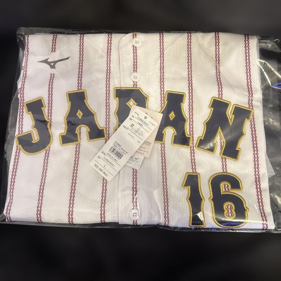 WBC 2026 大谷翔平　レプリカユニホーム　Lサイズ