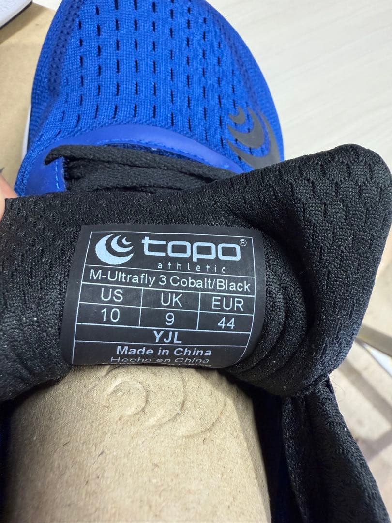 スパイク・シューズ topo athletic M-Ultrafly 3 Cobalt/Black