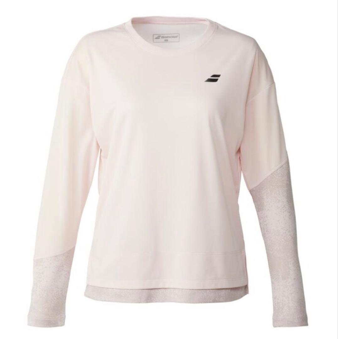 Babolat バボラ長袖シャツ　ピンク　完売品