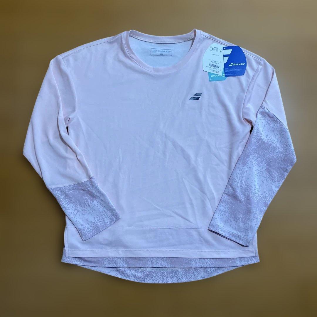 Babolat バボラ長袖シャツ　ピンク　完売品