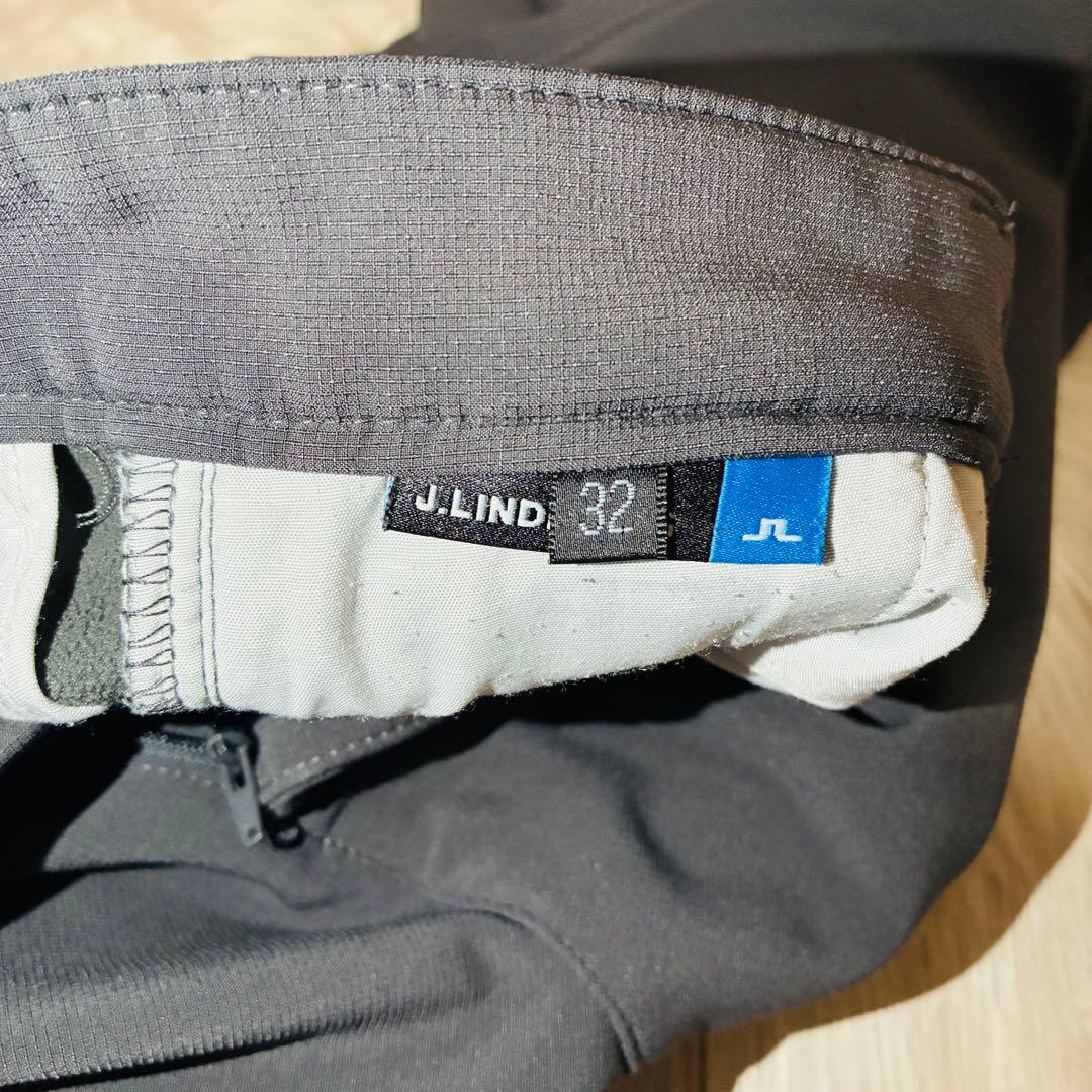 未使用級　J.LINDEBERG ストレッチパンツ　グレー　ゴルフパンツ