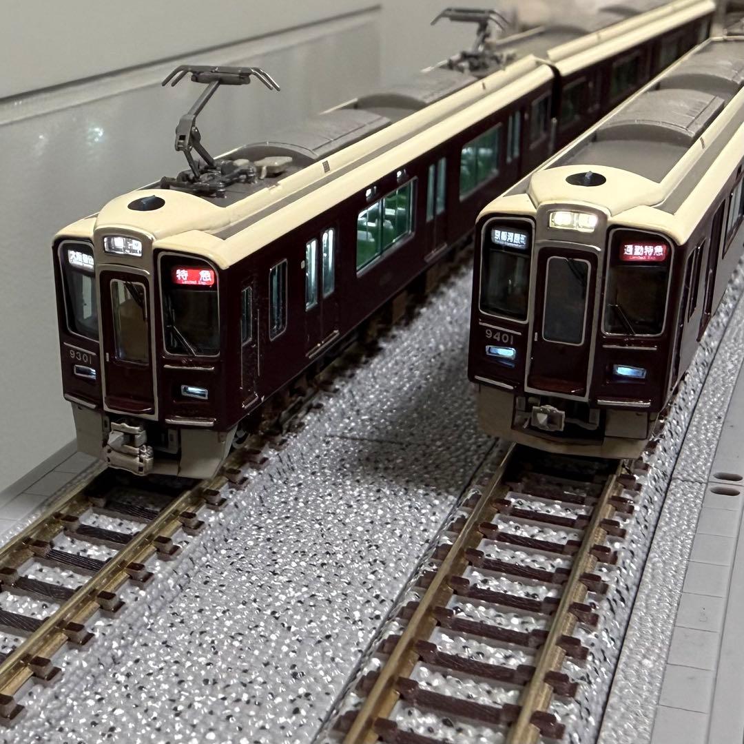 【加工品】Nゲージ 阪急9300系 2次車 9301編成 8両セット