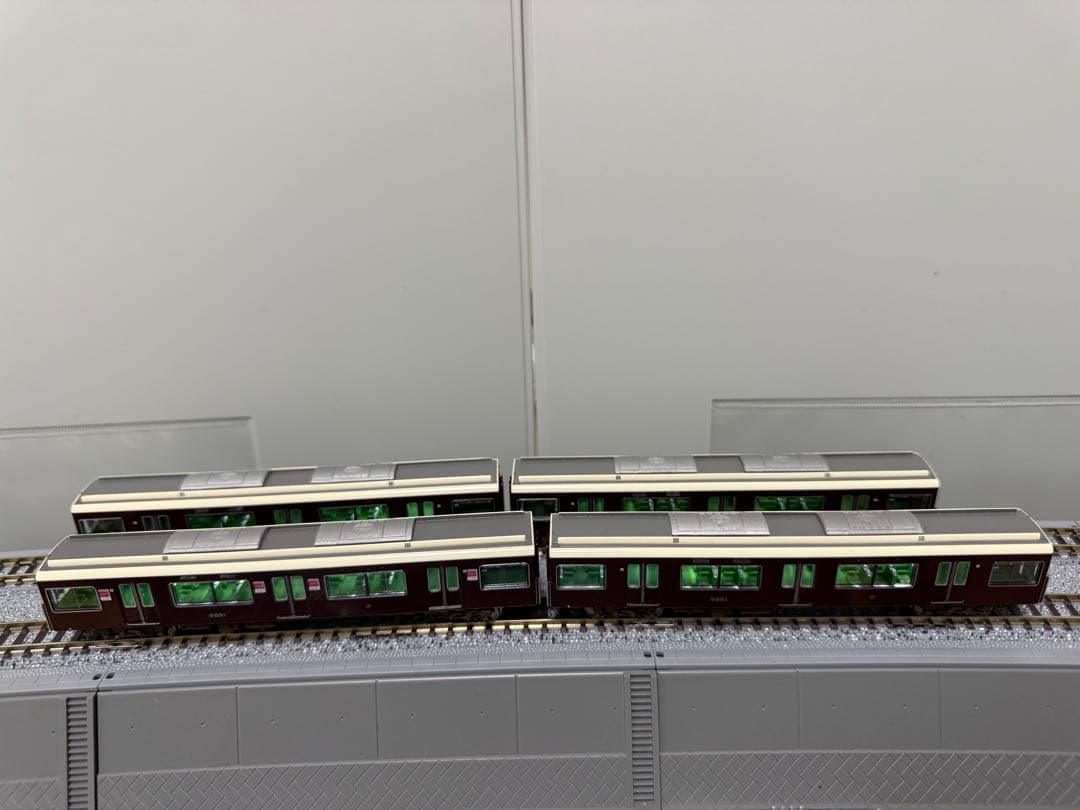 【加工品】Nゲージ 阪急9300系 2次車 9301編成 8両セット