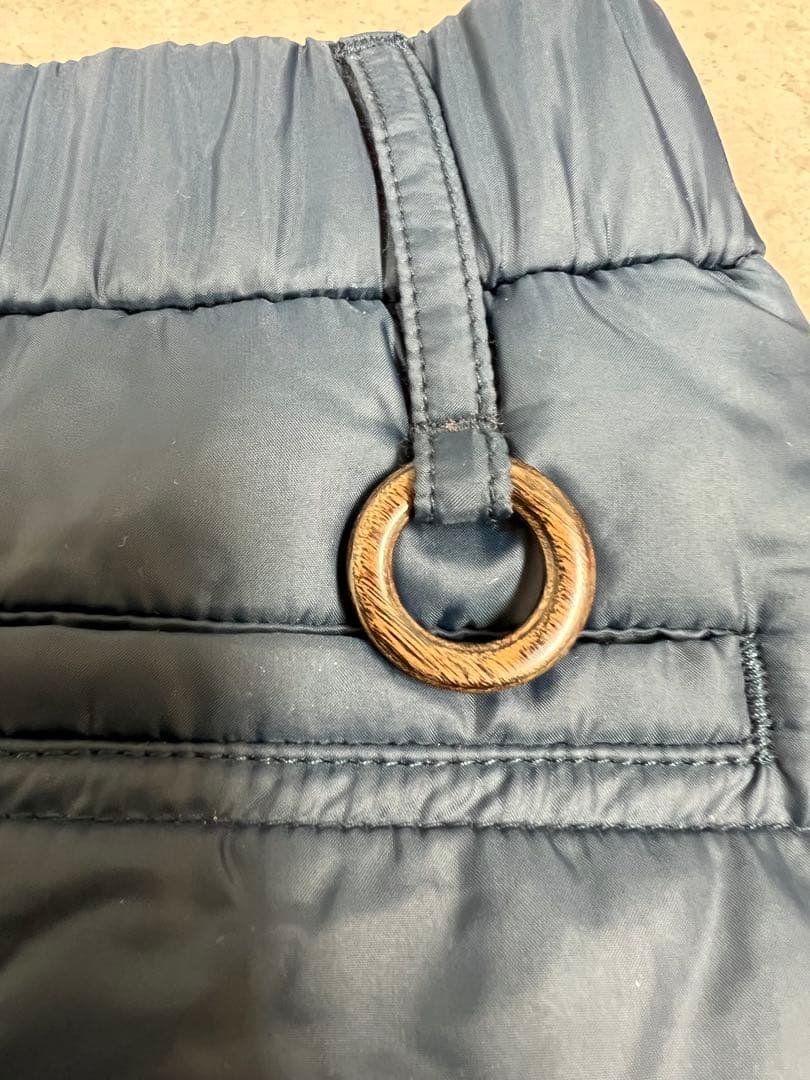 新品 試着のみ HERG1 エルグワン スカート ネイビー/Mサイズ 秋冬 中綿