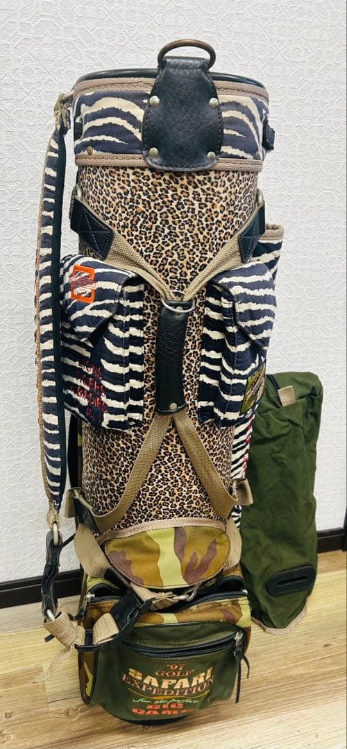 希少品！Belding Golf アドベンチャーツアーキャディバッグ