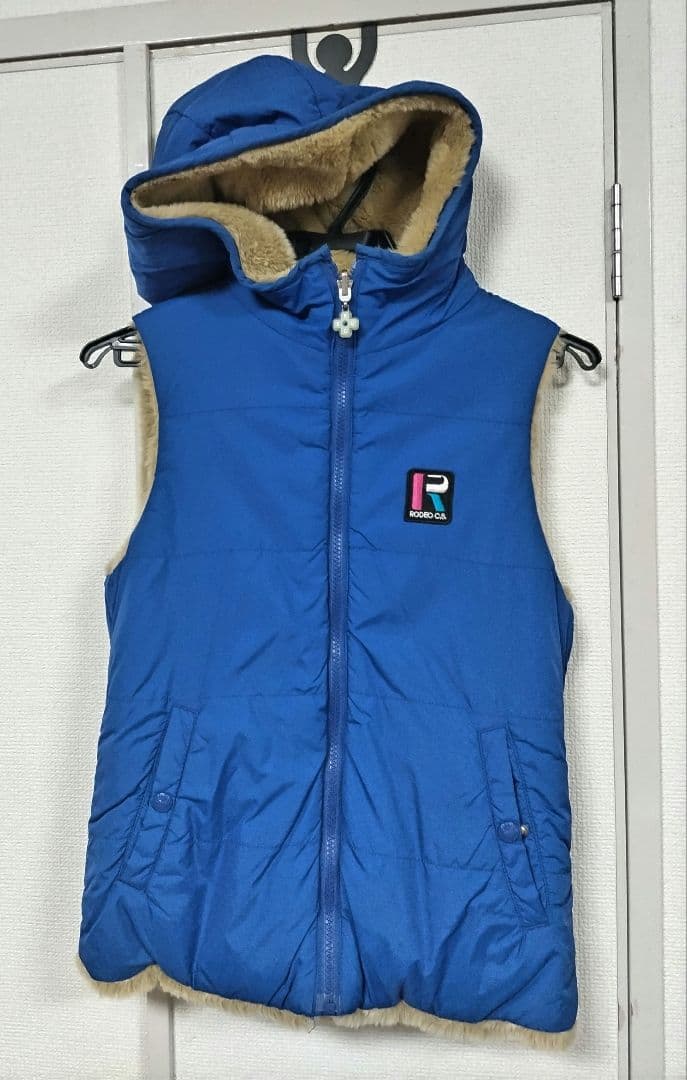 RODEO CROWNS　リバーシブルベストパーカー