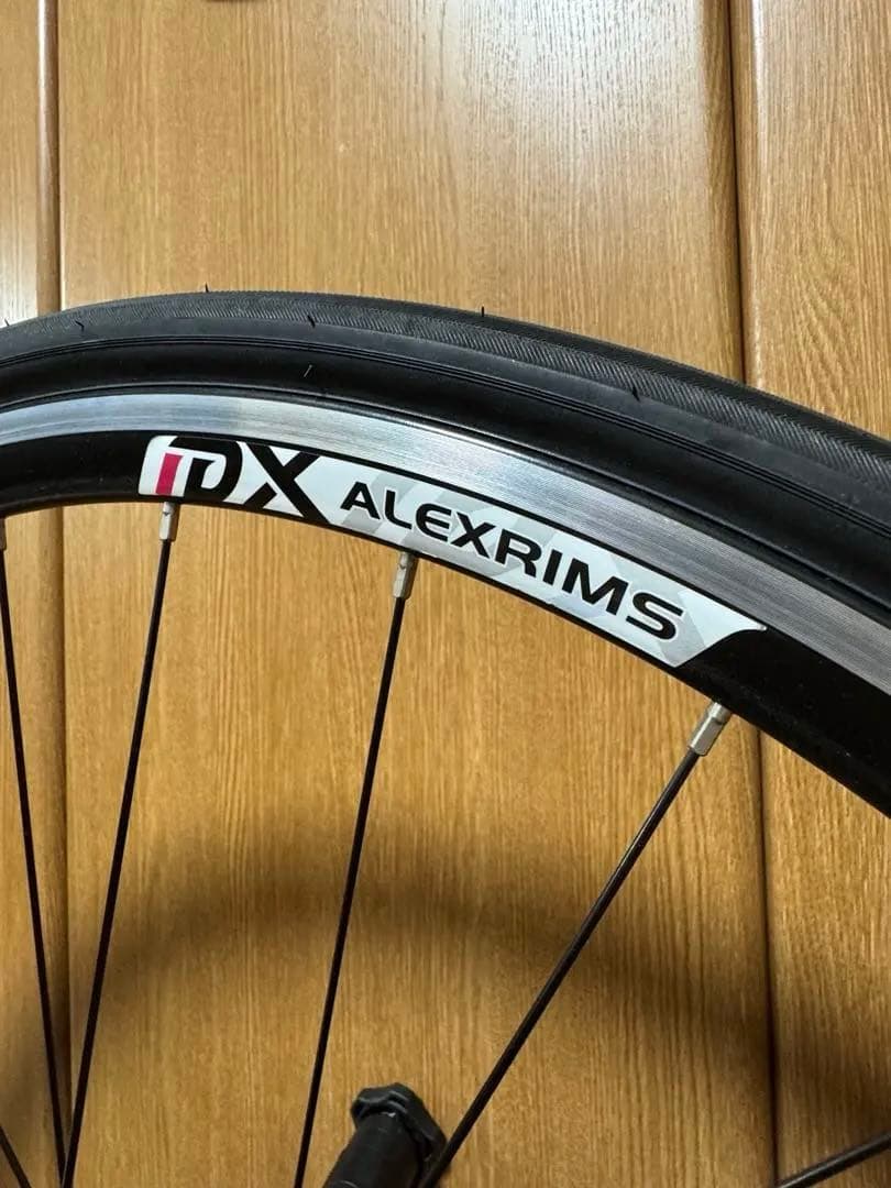 ALEXRIMS RACE28　クリンチャーリム　ロードバイク リア　ホイール