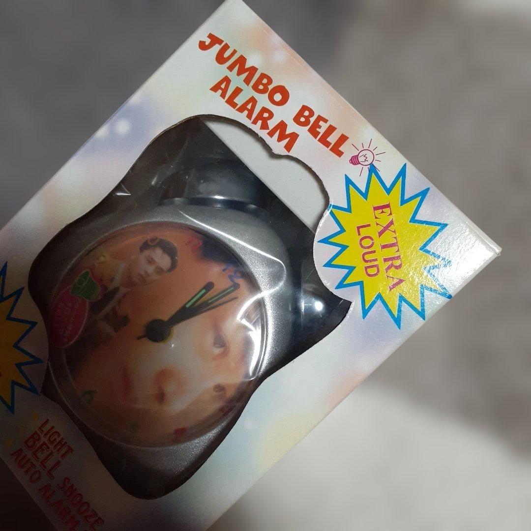 新品未開封美品★レスリーチャン目覚まし時計★張國榮★置時計★送料込み