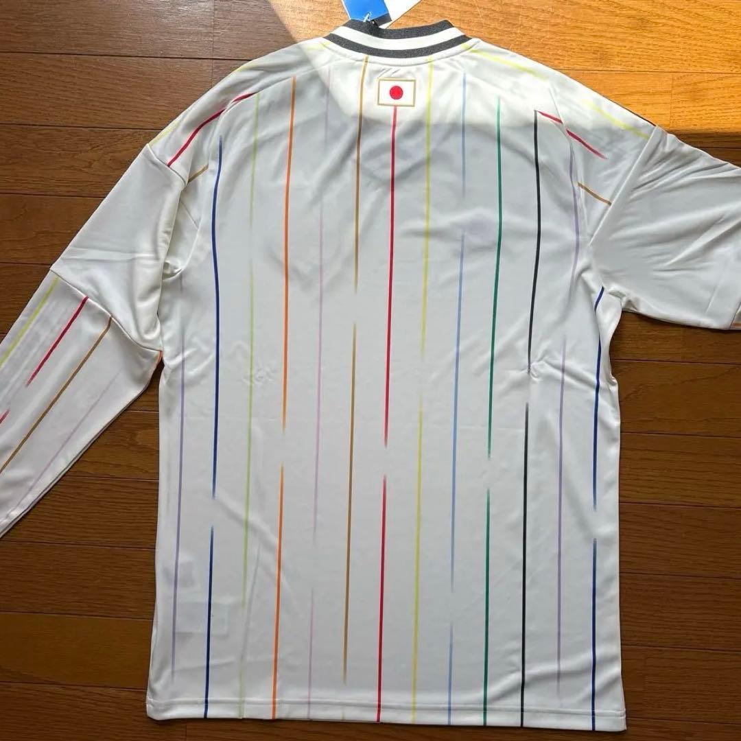 adidas 日本代表 ストライプ 長袖ジャージ Lサイズ タグ付き