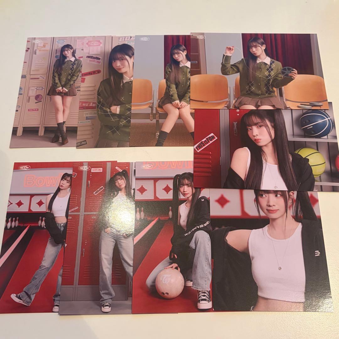 TWICE THIS IS FOR 国立 ラントレ トレカ 9種コンプ ダヒョン
