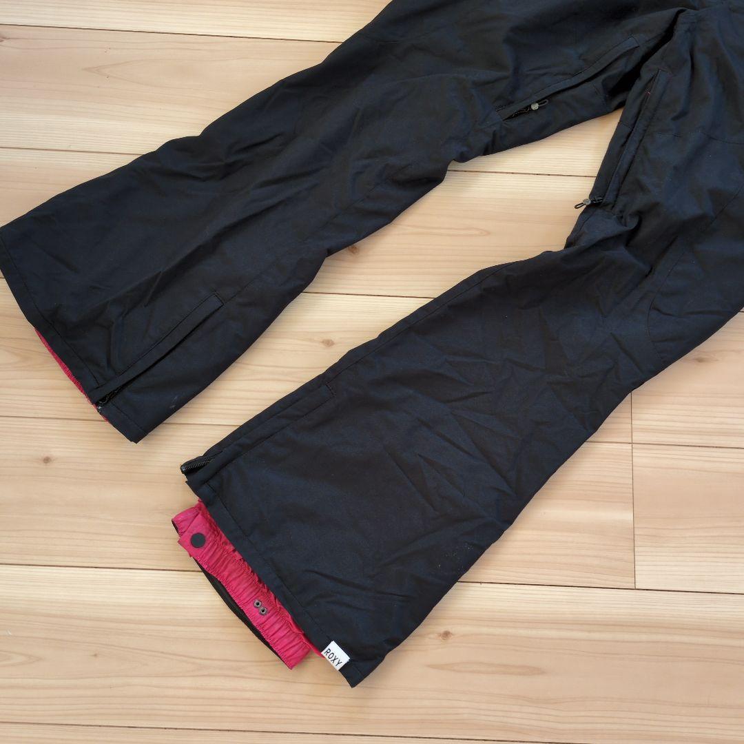 美品　ROXY マルチカラージャケット フード付き　上下セット　スノーボード