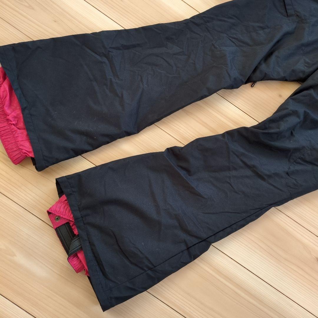 美品　ROXY マルチカラージャケット フード付き　上下セット　スノーボード