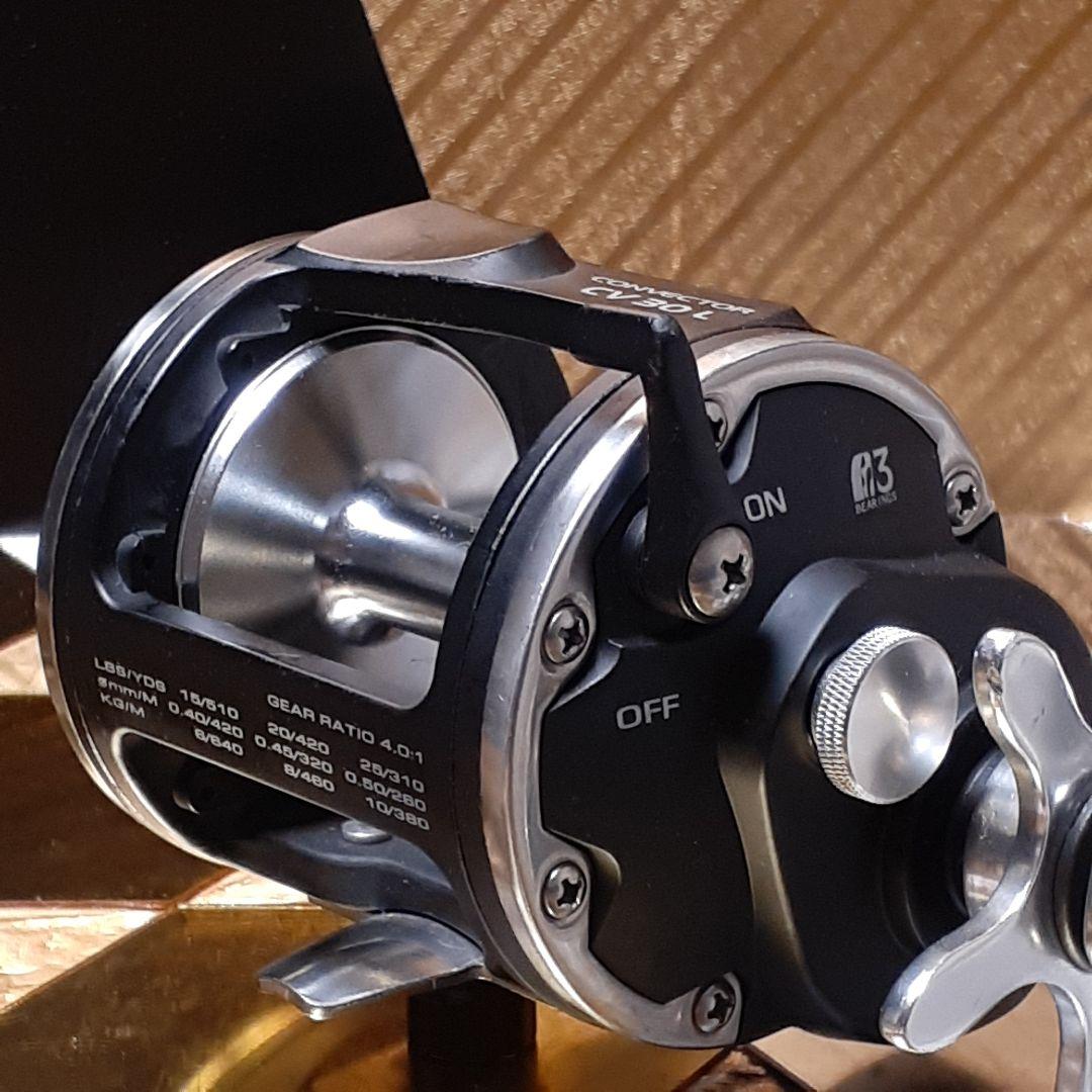 オクマ CONVECTOR CV30L ベイトリール ジギング 船用 極美品