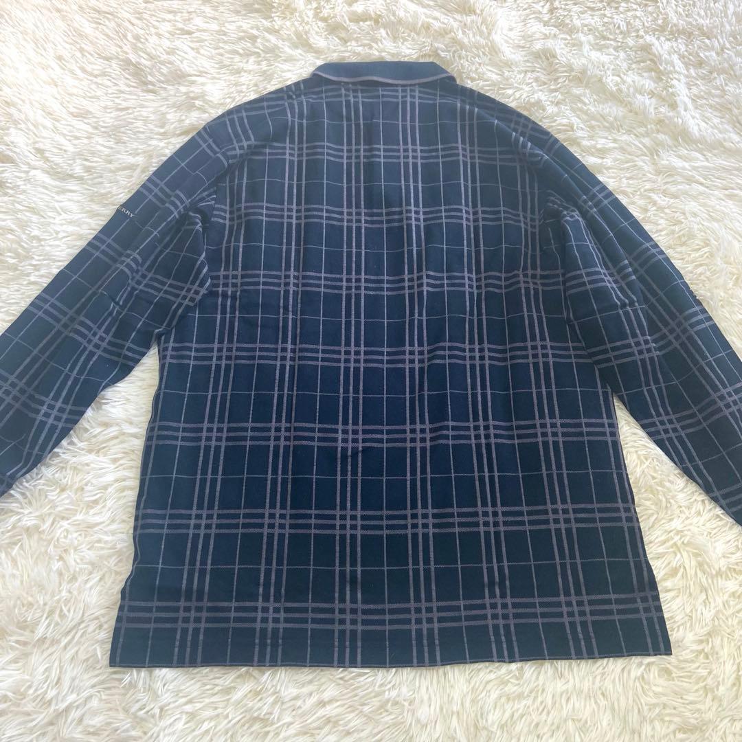 バーバリーゴルフ BURBERRY GOLF 刺繍ポロシャツ メンズ L ノバ