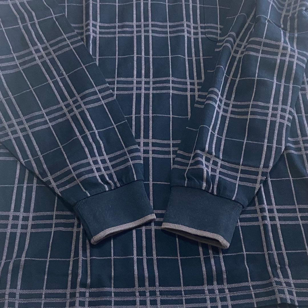 バーバリーゴルフ BURBERRY GOLF 刺繍ポロシャツ メンズ L ノバ