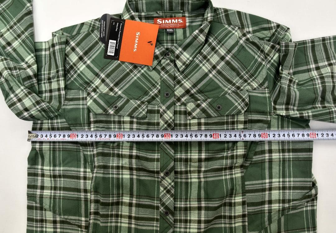 Simms Primaloft Blend Flannel 長袖シャツ XXL