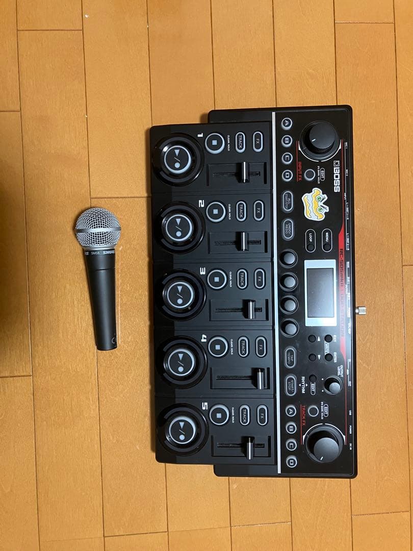 boss RC-505mk2 SHURE sm58セット
